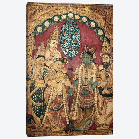 Hindu Wedding Ceremony Canvas Print #GER255} by Unknown Canvas Print