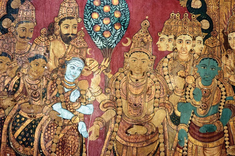 Hindu Wedding Ceremony by Unknown wall art