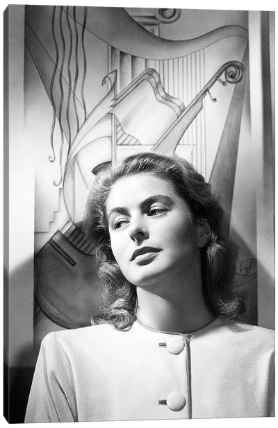 Ingrid Bergman (1915-1982) Canvas Art Print - Granger