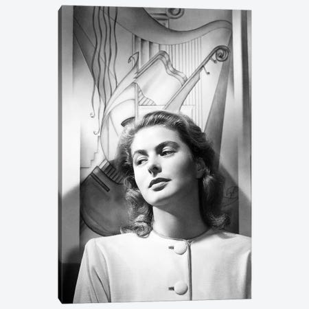 Ingrid Bergman (1915-1982) Canvas Print #GER258} by Unknown Canvas Wall Art