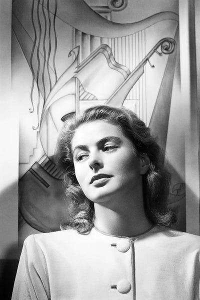The Granger Collection: Ingrid Bergman (1915-1982) by Unknown