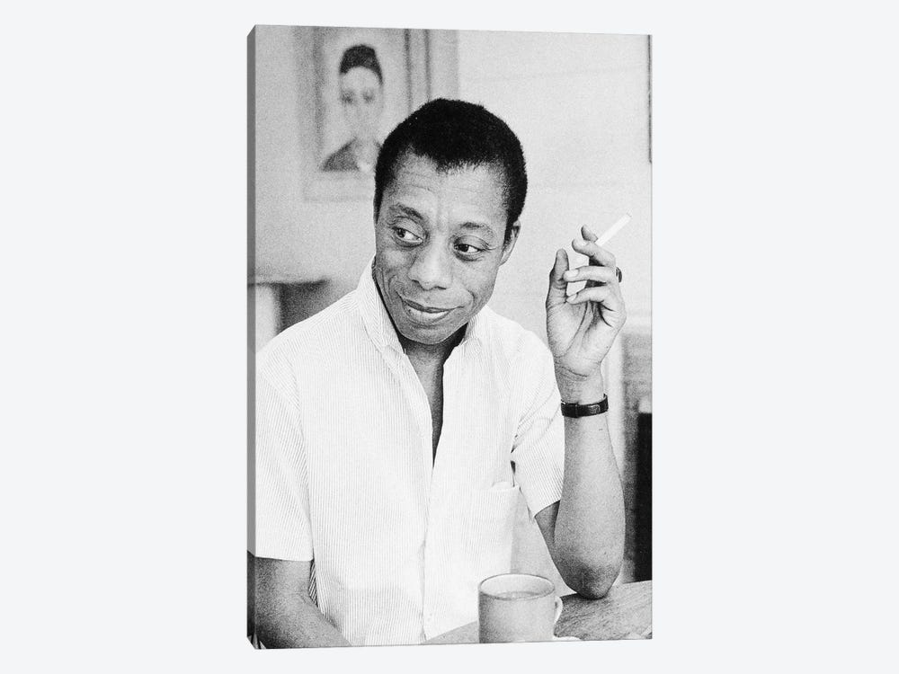 James Baldwin (1924-1987) by Unknown 1-piece Canvas Wall Art