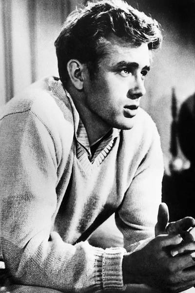 The Granger Collection: James Dean (1931-1955) by Unknown