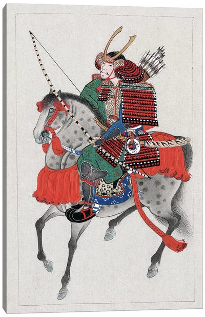 Japan: Samurai, C1878 Canvas Art Print - Warrior Art