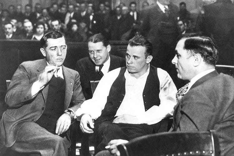 John Dillinger (1903-1934) by Unknown wall art