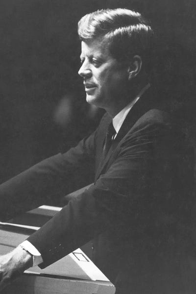 The Granger Collection: John F Kennedy by Unknown