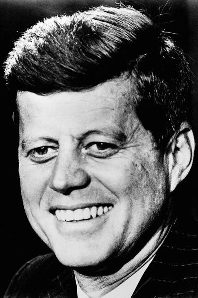 John F Kennedy by Unknown canvas print