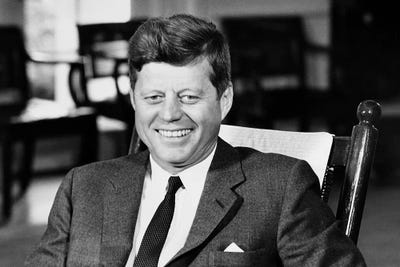 John F Kennedy by Unknown canvas print