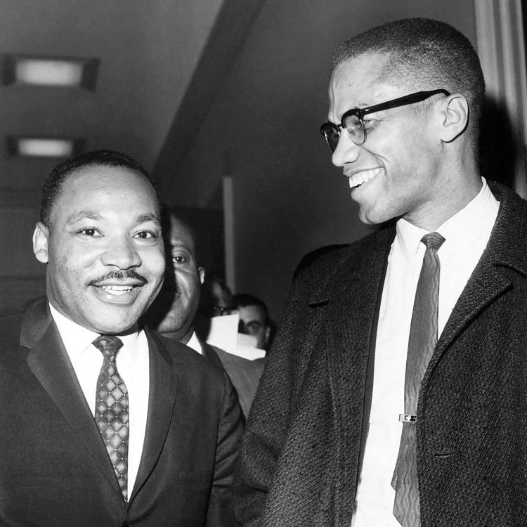 King And Malcolm X, 1964