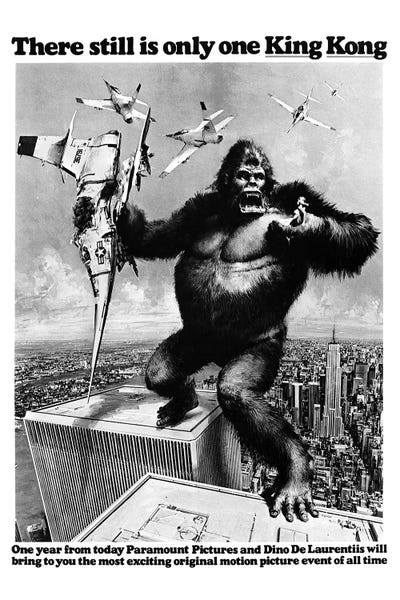 Unknown: King Kong, 1976 by Unknown