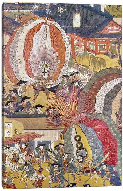 Kyoto: Gion Festival Canvas Art Print - Kyoto