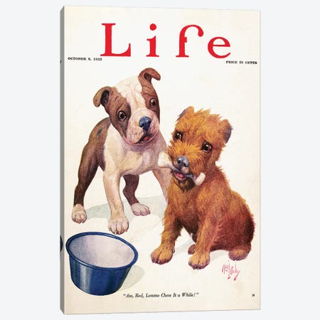 Magazine: Life, 1925 Canvas Print #GER297} by Unknown Canvas Art Print