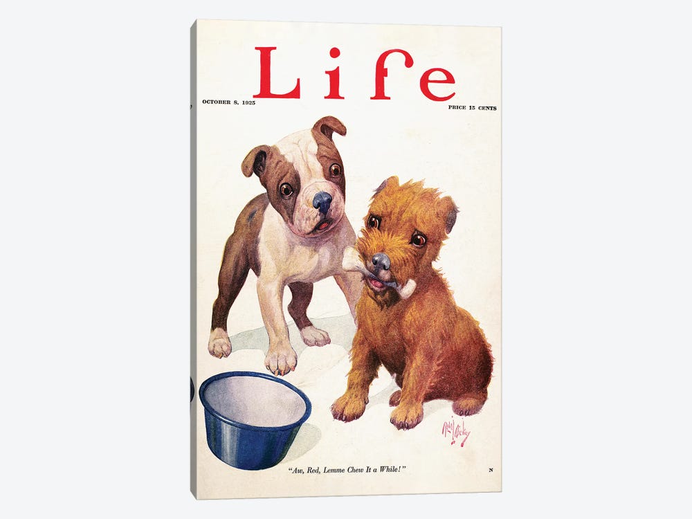 Magazine: Life, 1925 by Unknown 1-piece Canvas Print
