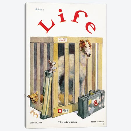 Magazine: Life, 1925 Canvas Print #GER298} by Unknown Canvas Artwork