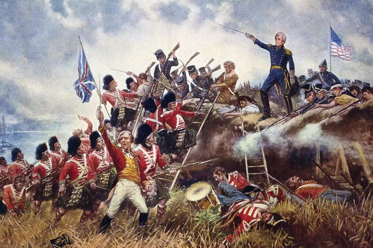 Battle Of New Orleans, 1815 by E. Percy Moran wall art