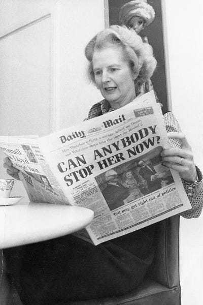 Unknown: Margaret Thatcher (1925-2013) by Unknown