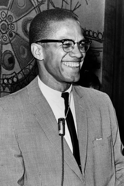 The Granger Collection: Malcolm X (1925-1965) by Ed Ford