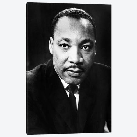 Martin Luther King, Jr Canvas Print #GER314} by Unknown Canvas Artwork