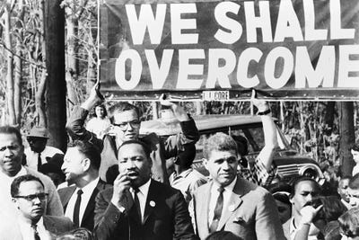 Martin Luther King, Jr Speaking by Unknown gallery poster