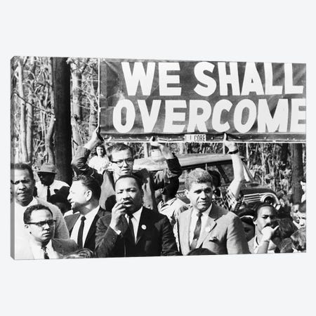 Martin Luther King, Jr Canvas Print #GER315} by Unknown Canvas Artwork