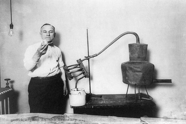 Unknown: Moonshine Distillery, 1920S by Unknown