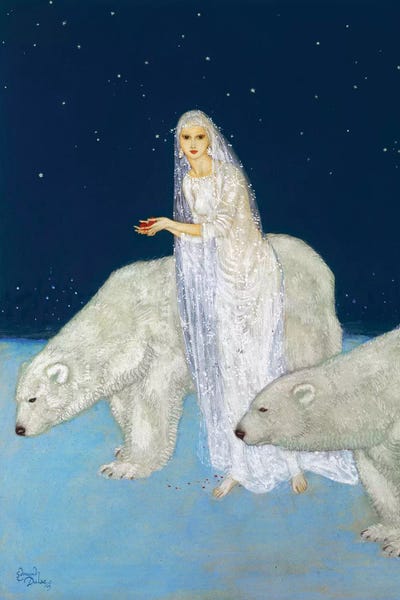 Polar Bears: The Ice Maiden, 1915 by Edmund Dulac