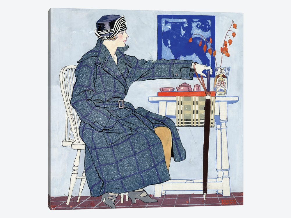 Ad: Clothing, C1915 by Edward Penfield 1-piece Canvas Art