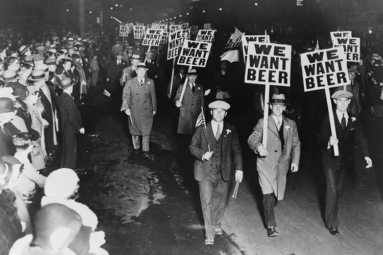 Prohibition Protest, 1931