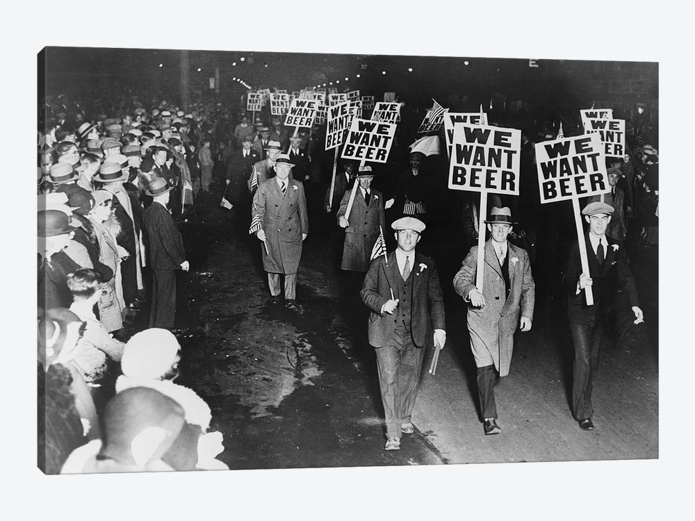 Prohibition Protest, 1931 by Unknown 1-piece Canvas Art