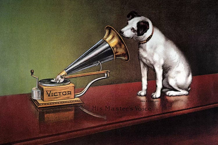 RCA Victor Trademark by Unknown wall art