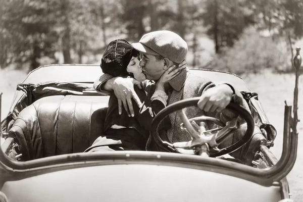 The Granger Collection: Silent Film Still by Unknown