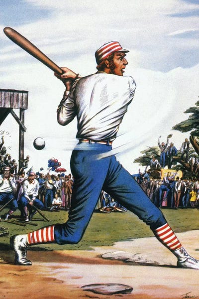 The Granger Collection: Casey At The Bat, 1888 by Edward Wilson