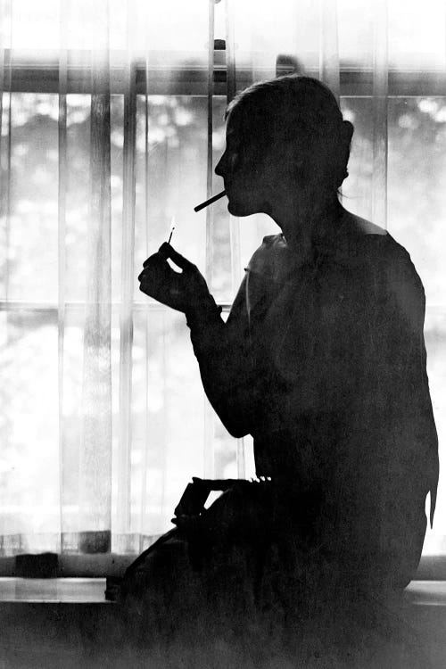 Silhouette, C1925 by Unknown wall art