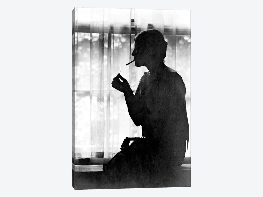 Silhouette, C1925 by Unknown 1-piece Canvas Print