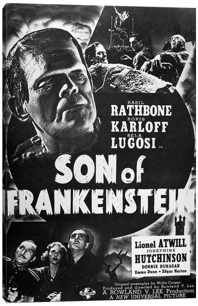Son Of Frankenstein, 1939 Canvas Art Print - Granger