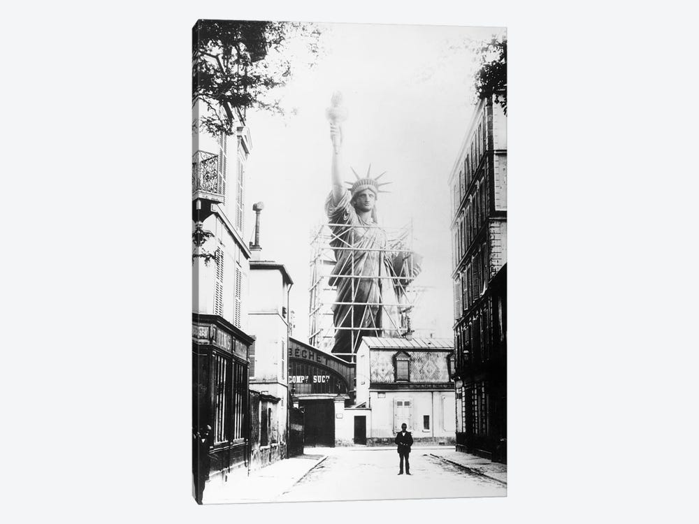 Statue Of Liberty, Paris by Unknown 1-piece Art Print