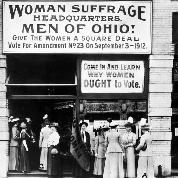 The Granger Collection: Suffrage Headquarters by Unknown
