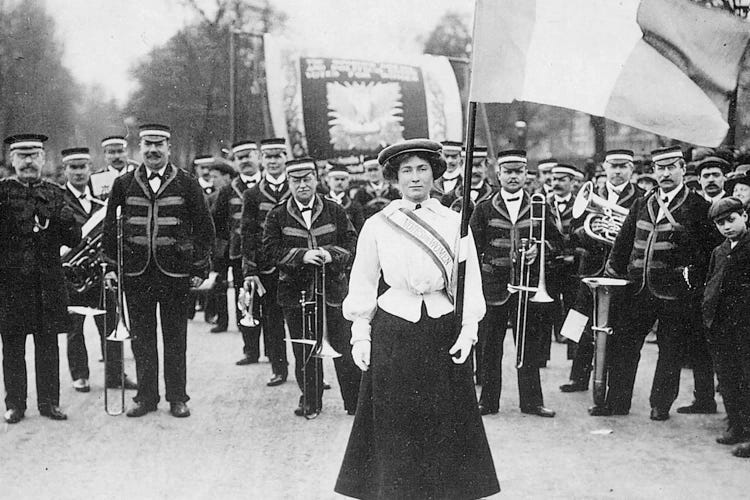 Suffragette Parade, 1908