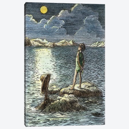 Barrie: Peter Pan, 1911 Canvas Print #GER35} by Francis D. Bedford Canvas Print