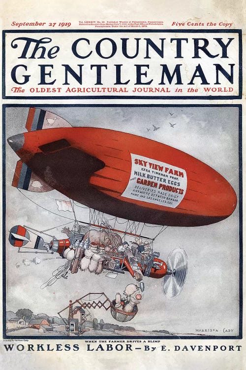 The Country Gentleman by Unknown wall art