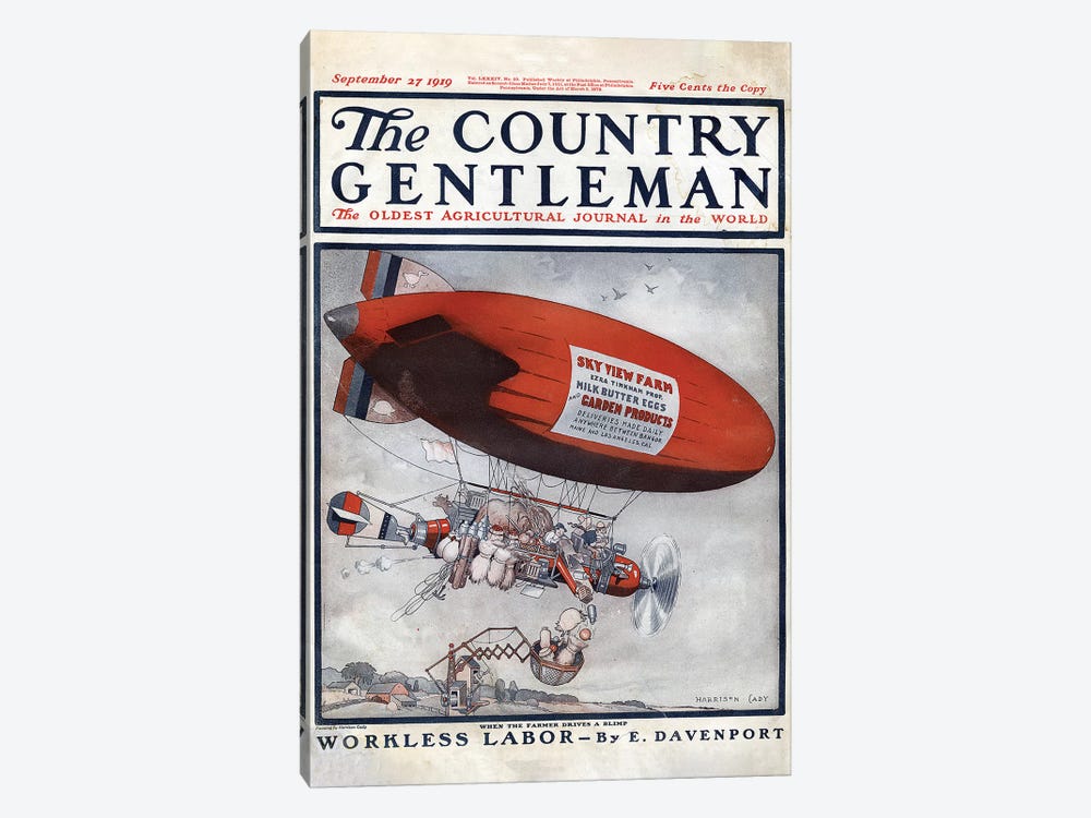 The Country Gentleman by Unknown 1-piece Canvas Art