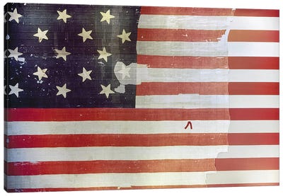 The Star Spangled Banner Canvas Art Print - American Flag Art