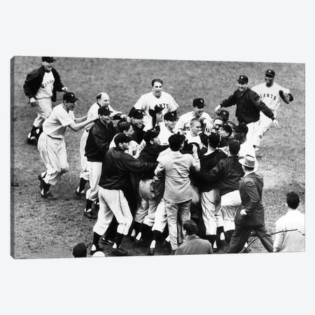 Thomson Home Run, 1951 Canvas Print #GER376} by Unknown Canvas Art