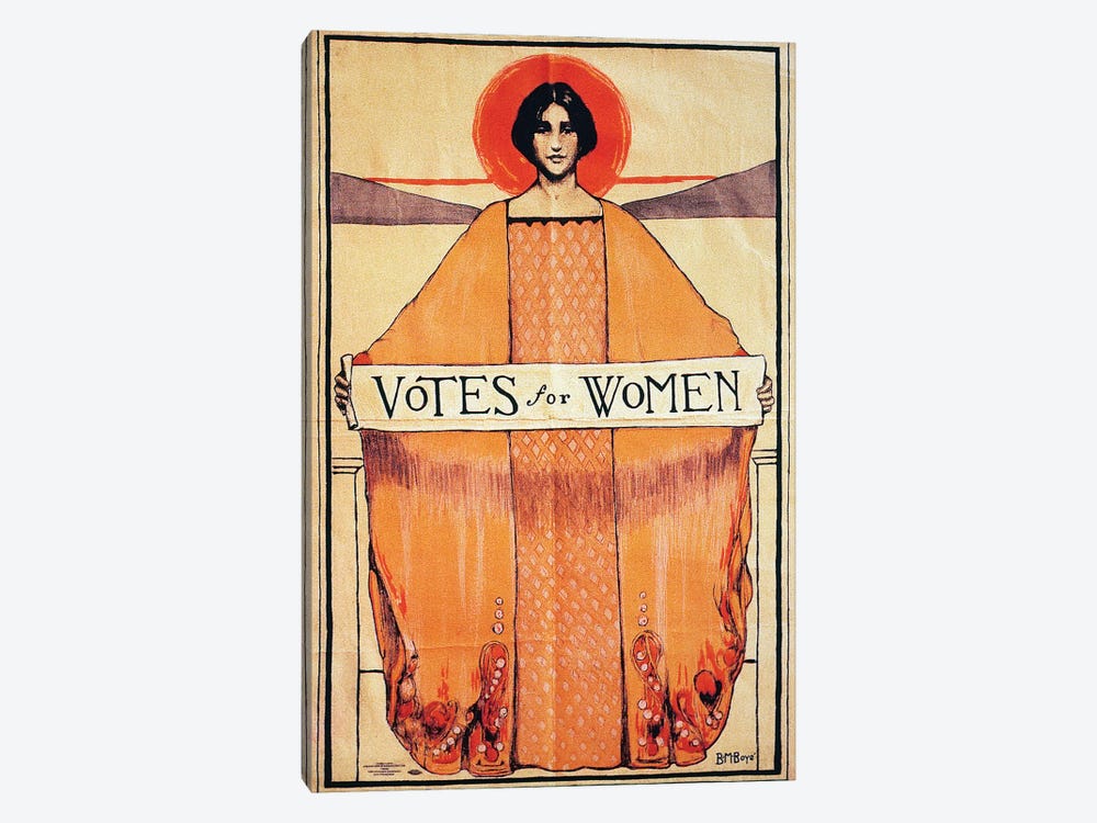 Votes For Women, 1911 1-piece Canvas Artwork