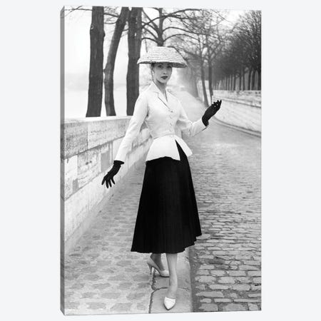 Women's Fashion: Dior, 1947 Canvas Print #GER387} by Unknown Canvas Print