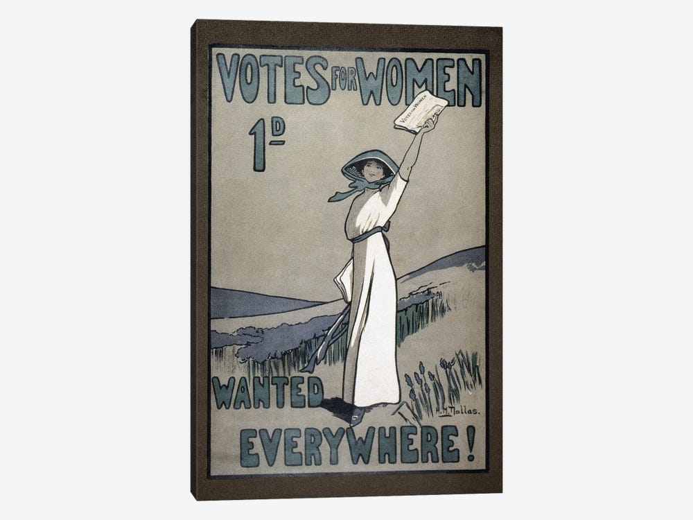 Women's Rights, C1907 by Unknown 1-piece Canvas Wall Art