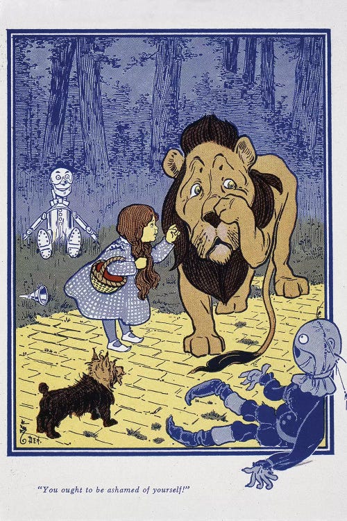 Wonderful Wizard Of Oz by Unknown wall art