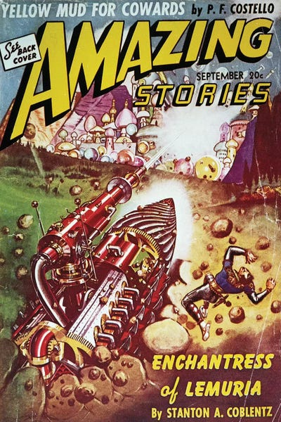 The Granger Collection: Sci-Fi Magazine Cover, 1941 by Frank R. Paul