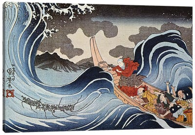 Kuniyoshi: Oban Print Canvas Art Print - Japanese Fine Art (Ukiyo-e)