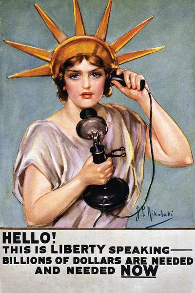 The Granger Collection: War Poster, C1918 by Z.P. Nikolaki